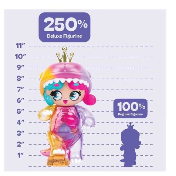 Deluxe Kween Of RAWR 11" Mega Size 250% Figure w Deluxe Finishes & Dino Fillings - Picture 4 of 4